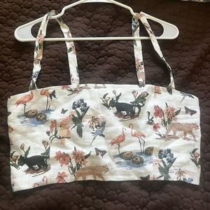 Linen Reformation Crop top